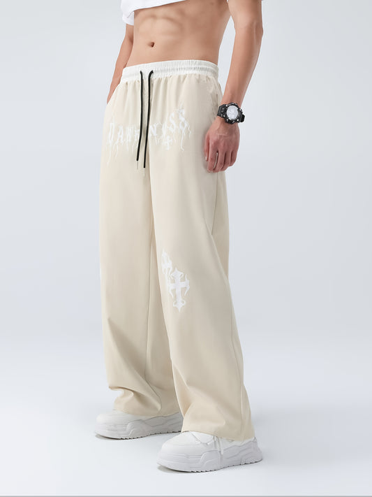 Pantalon Homme Large Casual