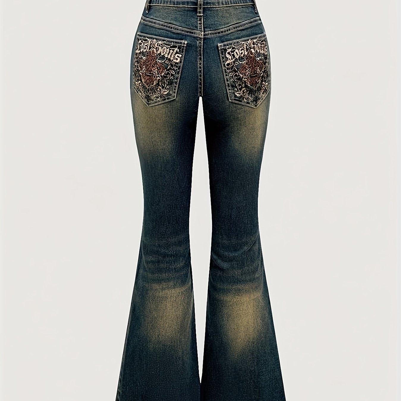 Jean femme flare vintage