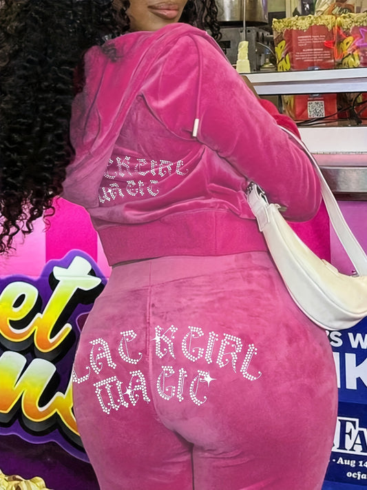 Ensemble Sweat à Capuche Femme – Imprimé Lettres, 2 Pièces