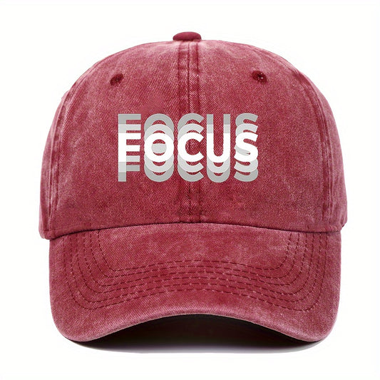 Casquette Focus – Unisexe & Ajustable