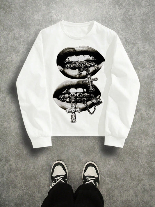 Pull Homme à Manches Longues en Maille Confortable