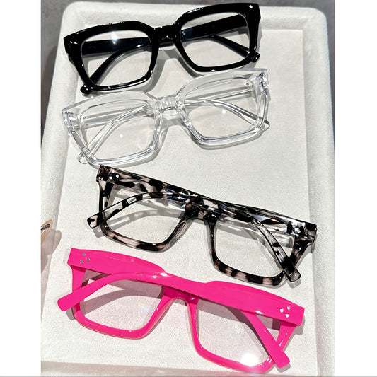 Lunettes Rectangulaires Transparentes FAIRMARRY – Style Minimaliste et Chic