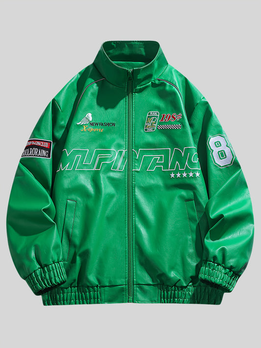 Veste Outdoor Homme en PU – Style Casual Sport, Idéale Randonnée & Loisirs