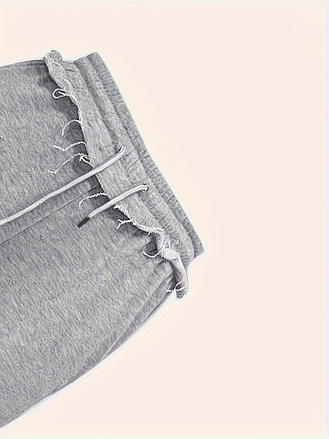 Solid Color Straight Leg Sweatshirt Pants with Pocket - All-Season Machine Washable Sweater Trousers, Cozy Casual & Dressy Outfits for Jeans or Blouses, Year-Round Wear (Compatible with Skirts/Shirts)