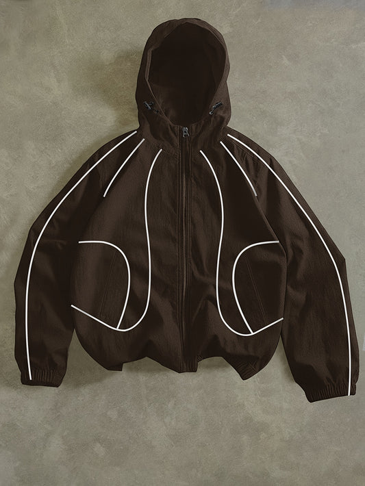 Veste légère à capuche pour homme