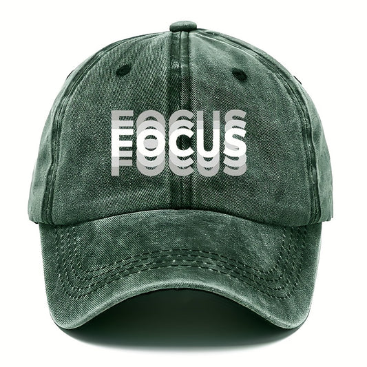 Casquette Focus – Unisexe & Ajustable