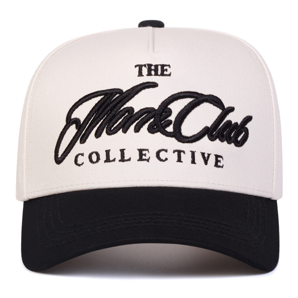 1 Men's THE MARE CLUB COLLECTIVE Baseball Cap, Fashionable Five-Panel Hat, Adjustable Outdoor Casual Cap, Suitable for Spring and Autumn Travel, Beach Vacations