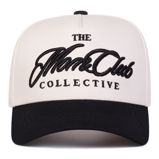 1 Men's THE MARE CLUB COLLECTIVE Baseball Cap, Fashionable Five-Panel Hat, Adjustable Outdoor Casual Cap, Suitable for Spring and Autumn Travel, Beach Vacations