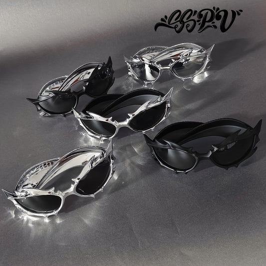 Lunettes Flamme Cornes – Streetwear & Audacieuses