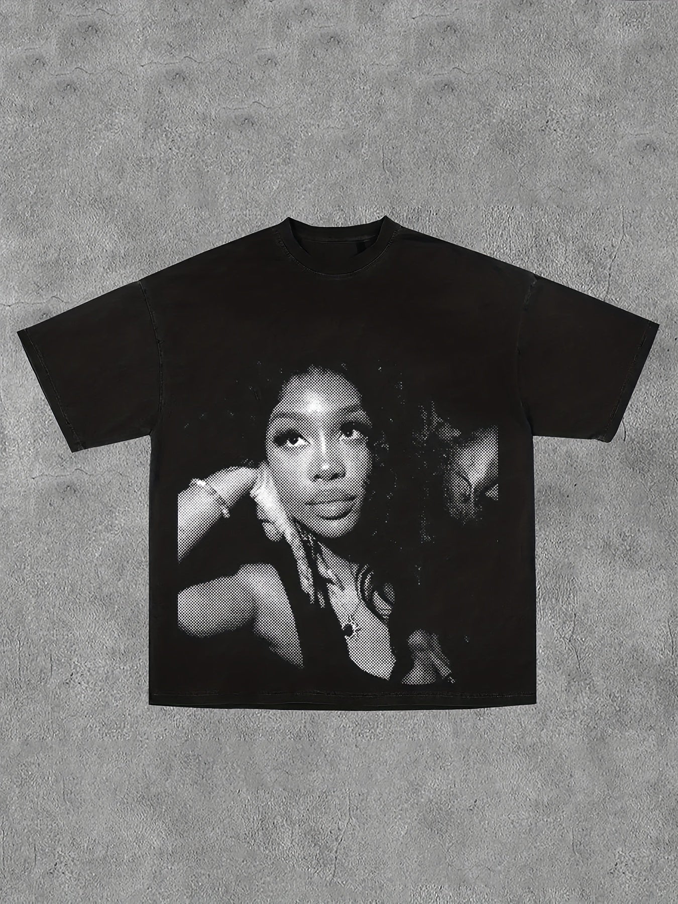 T-shirt streetwear femme manches courtes