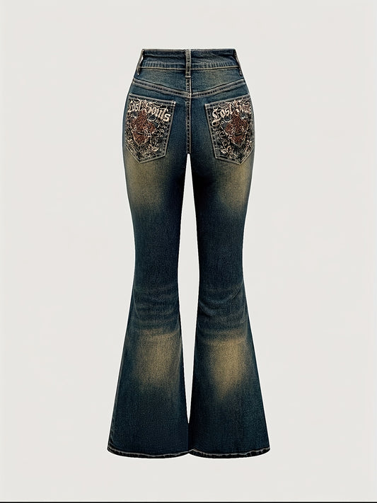 Jean femme flare vintage