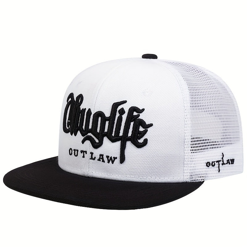 Casquette Snapback Femme – Style Hip-Hop Flat Brim, Look Urbain et Moderne