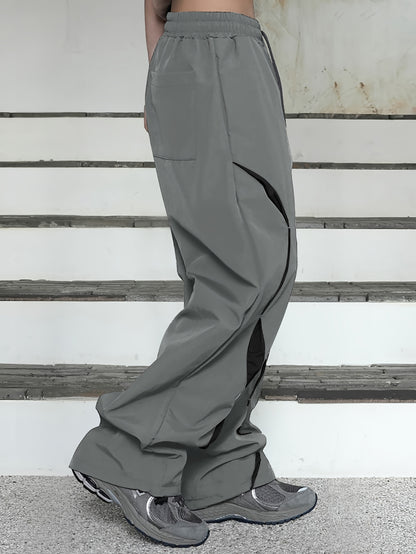 Pantalon Streetwear Homme Style Hip-Hop Américain– Coupe Large Droite