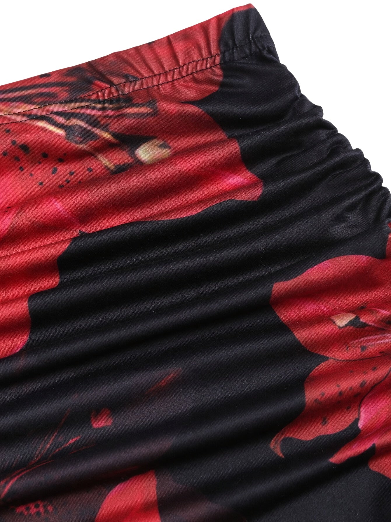 Robe sirène femme à imprimé floral