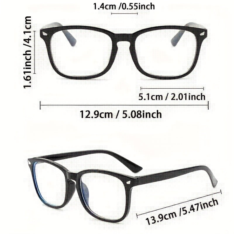 Lot de 3 Lunettes Femme Minimalistes