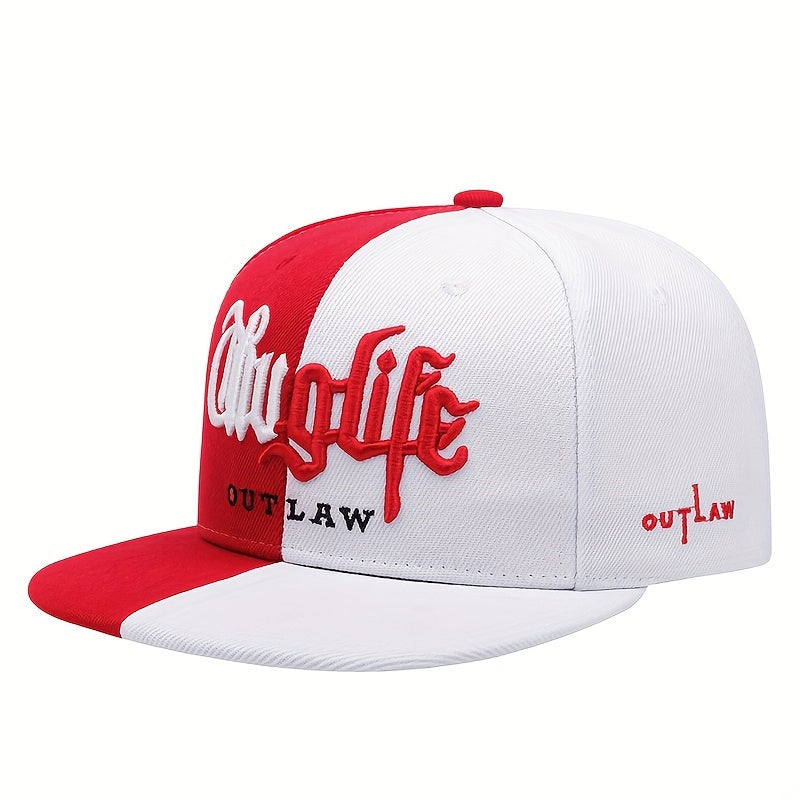 Casquette Snapback Femme – Style Hip-Hop Flat Brim, Look Urbain et Moderne