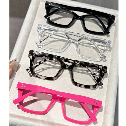 Lunettes Rectangulaires Transparentes FAIRMARRY – Style Minimaliste et Chic