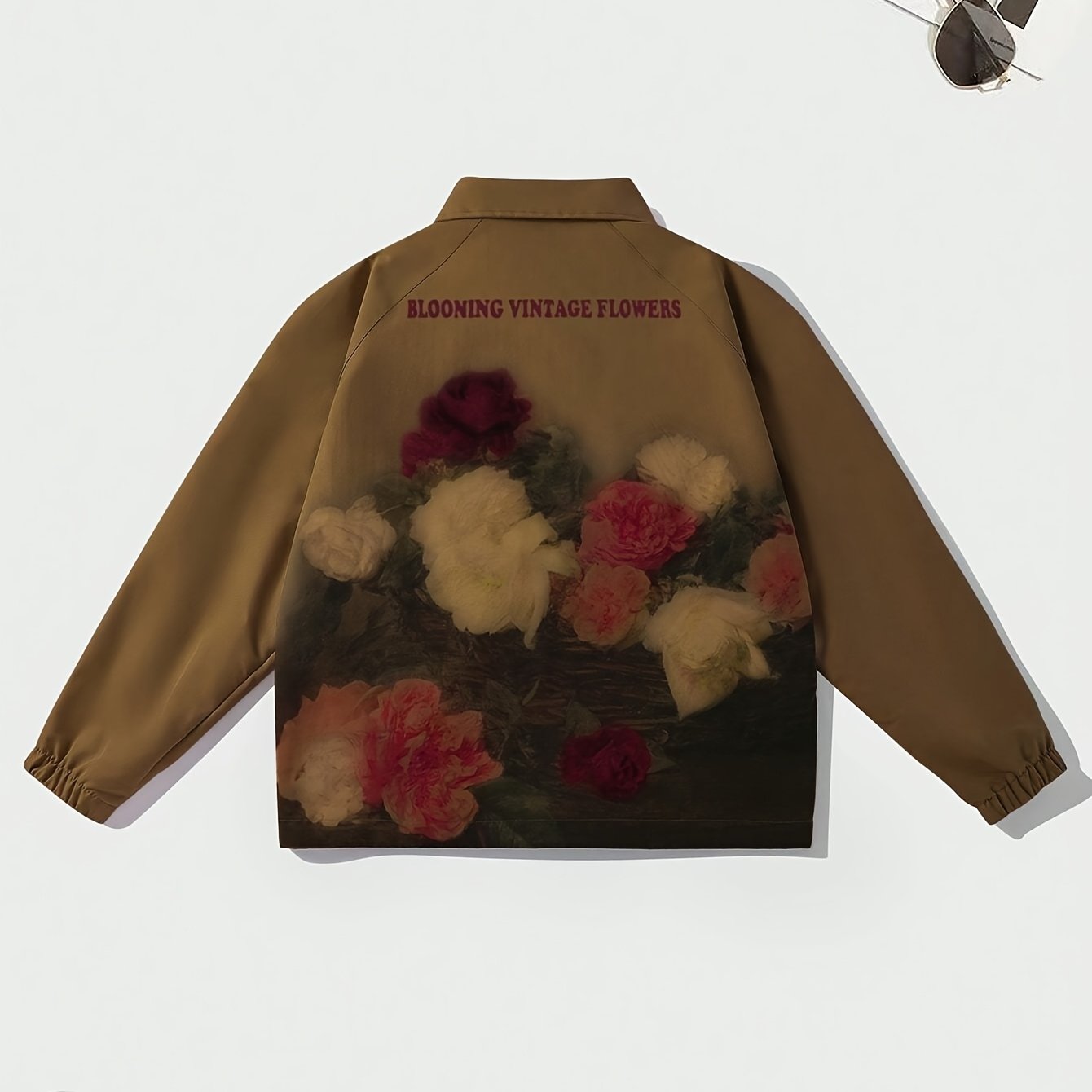 Veste Élégante Rose Casual- Style Décontracté Chic