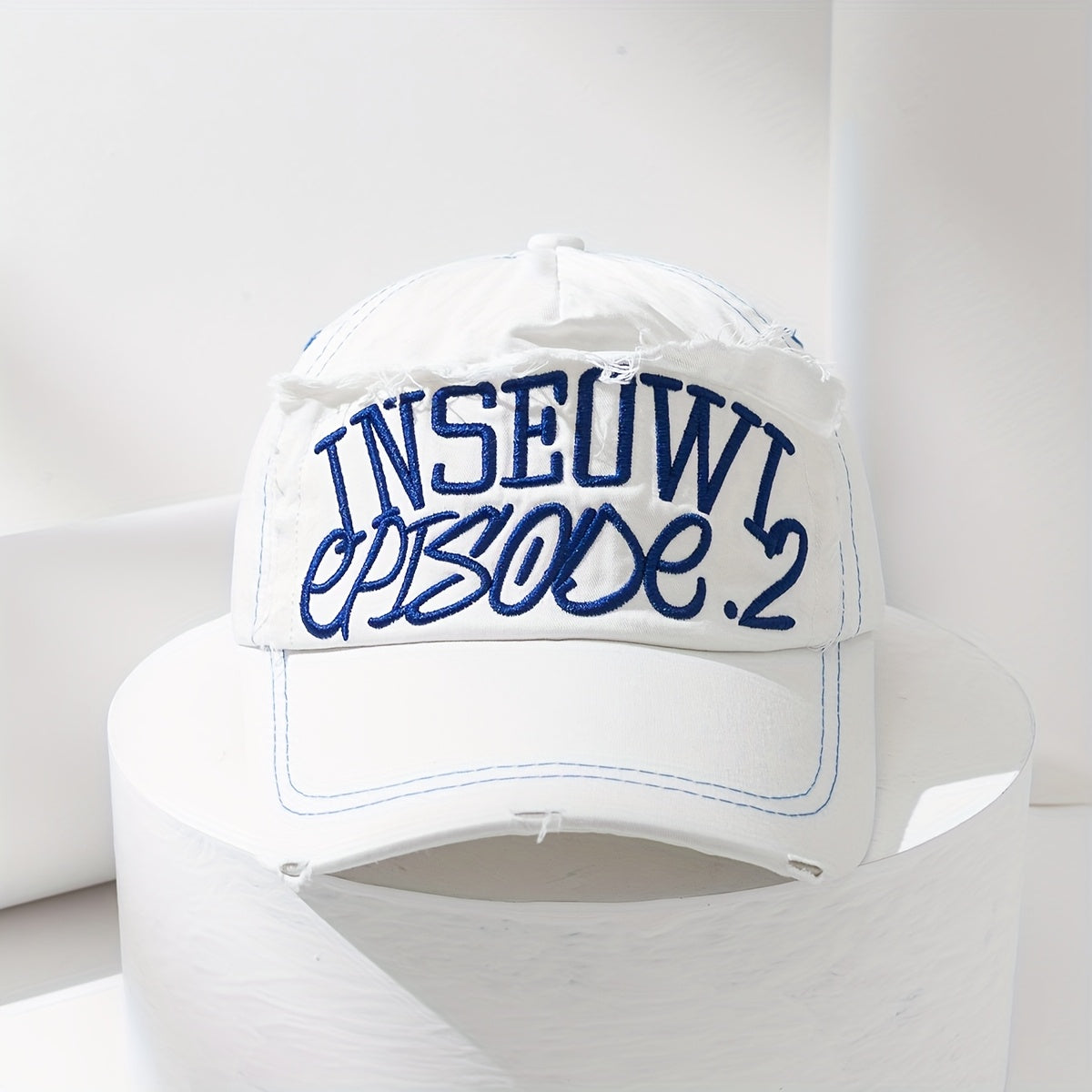 Casquette Homme Streetwear Lettre Déchirée – Style Urbain et Tendance