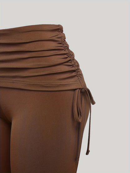 Ensemble 3 pièces femme – Pantalons pattes d’éléphant élégants