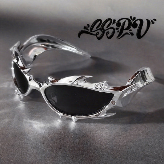 Lunettes Flamme Cornes – Streetwear & Audacieuses