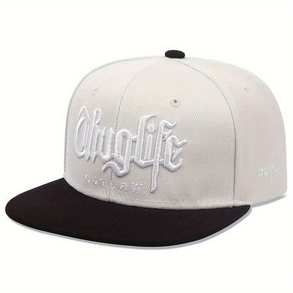 Casquette Snapback Femme – Style Hip-Hop Flat Brim, Look Urbain et Moderne