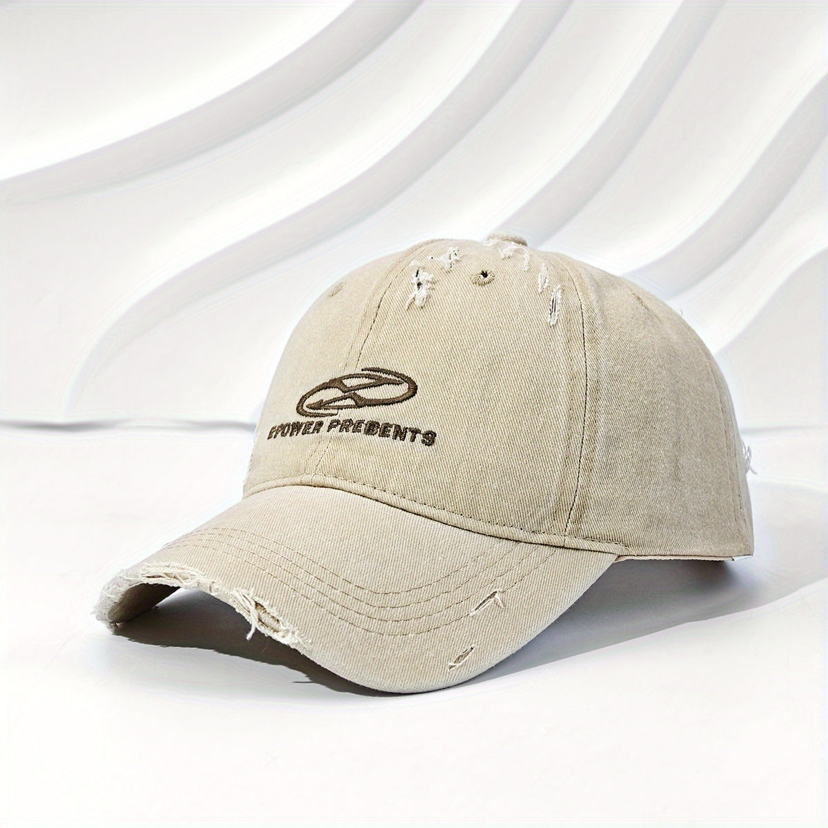 Casquette Homme Streetwear Lettre Déchirée – Style Urbain et Tendance