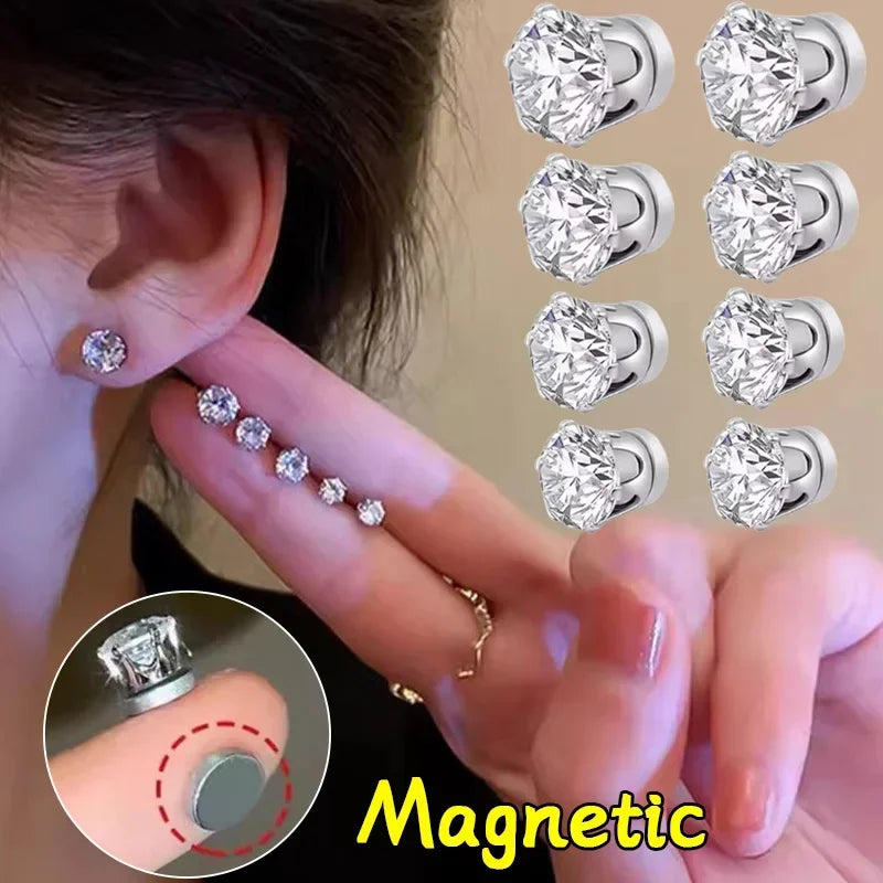 Magnetik Punk – Boucles d’Oreilles Clip Unisexe