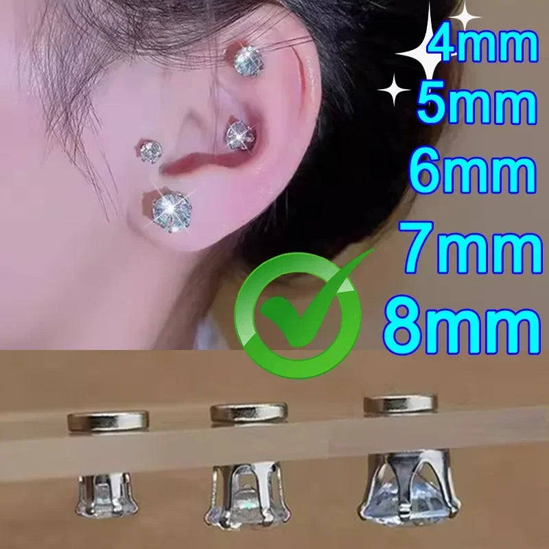 Magnetik Punk – Boucles d’Oreilles Clip Unisexe