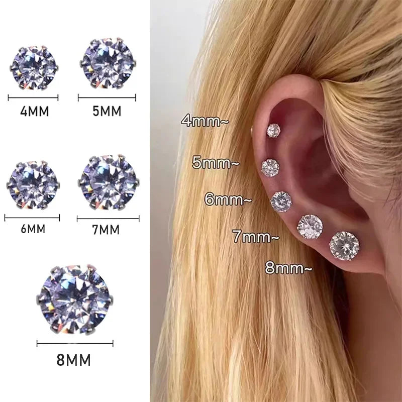 Magnetik Punk – Boucles d’Oreilles Clip Unisexe