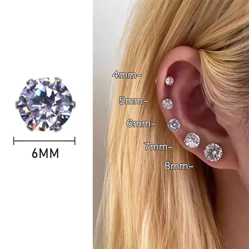 Magnetik Punk – Boucles d’Oreilles Clip Unisexe