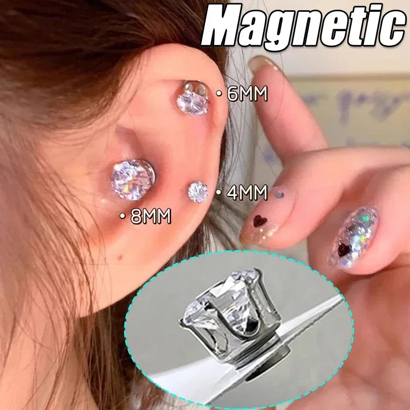 Magnetik Punk – Boucles d’Oreilles Clip Unisexe