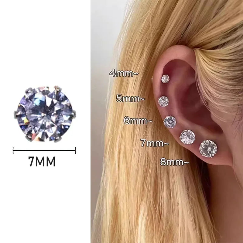 Magnetik Punk – Boucles d’Oreilles Clip Unisexe