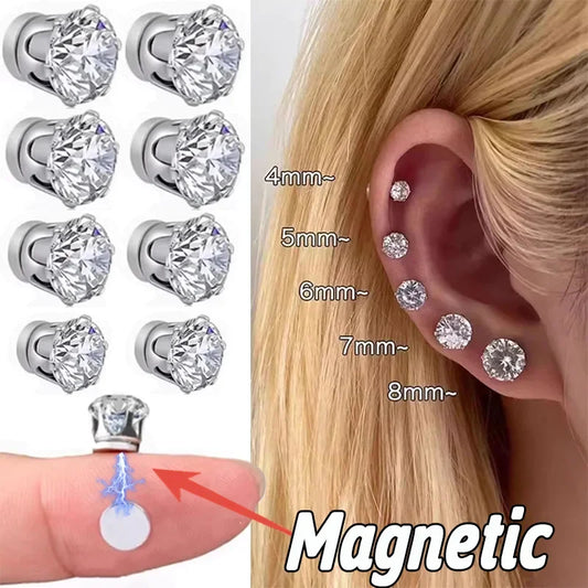 Magnetik Punk – Boucles d’Oreilles Clip Unisexe