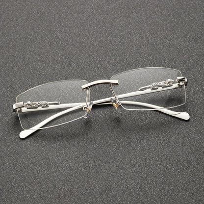 A Pair of Stylish Square Glasses for Men