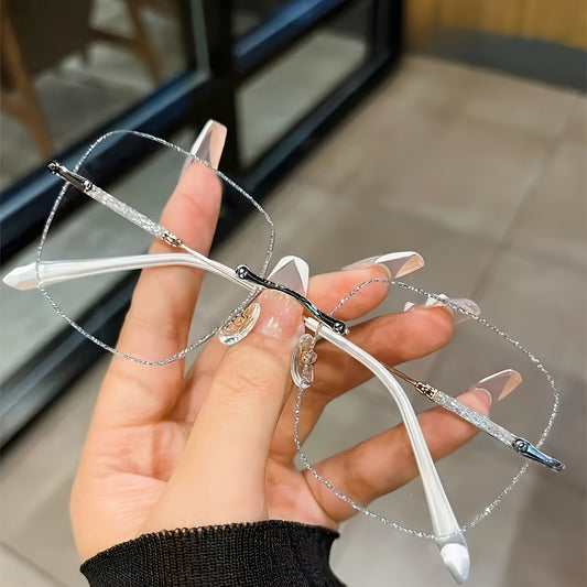 Lunettes Femme Ciel Étoilé Sans Monture avec Verres Transparents