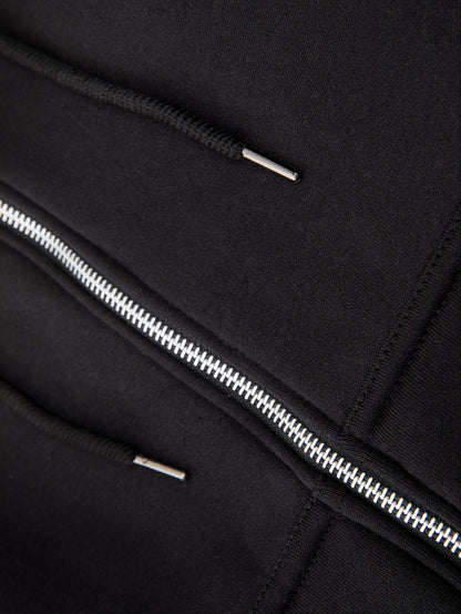 Pull à Capuche Femme – Marine avec Motif Requin