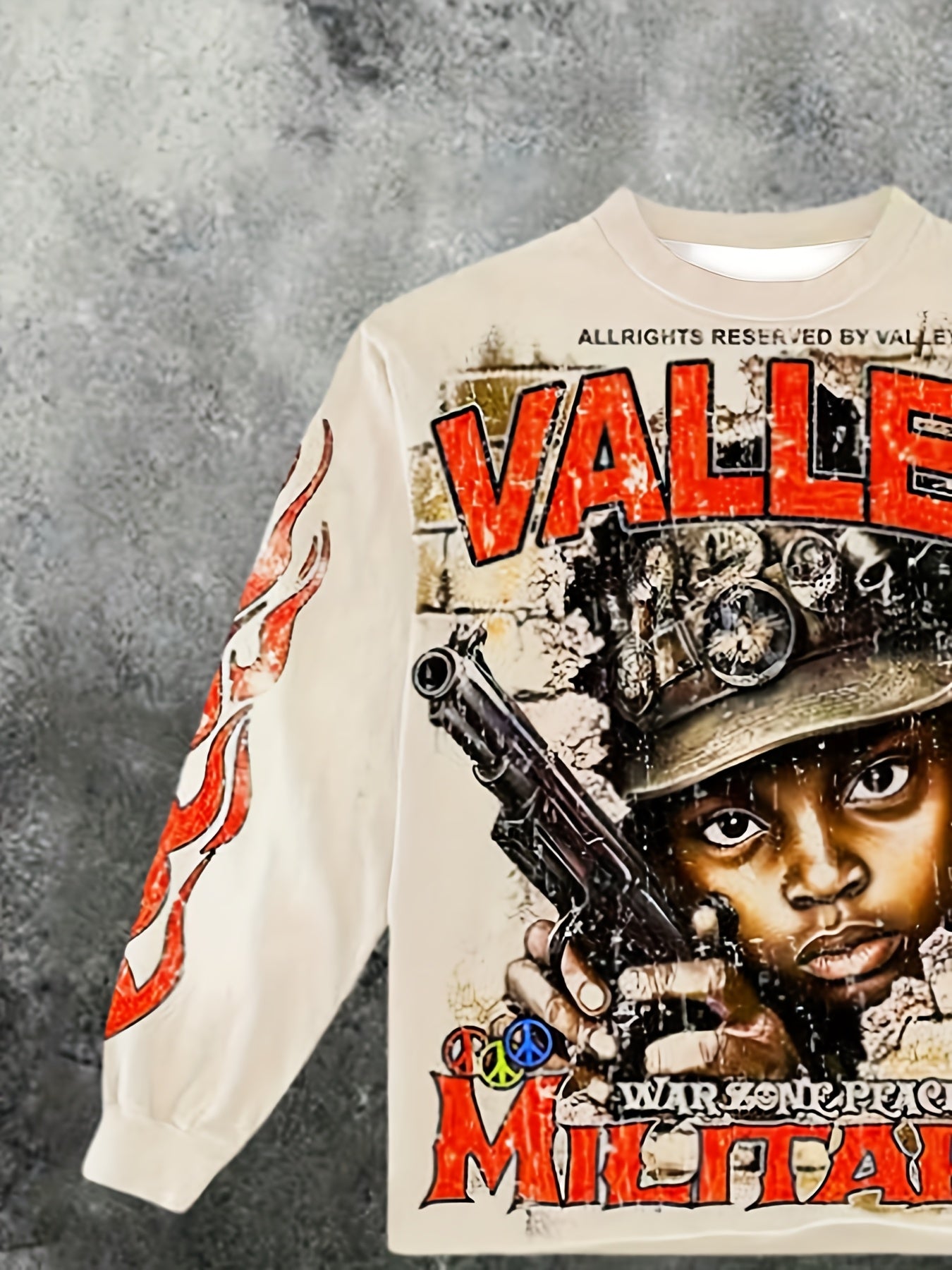 Haut Homme à Manches Longues – Col Rond, Style Décontracté et Confortable