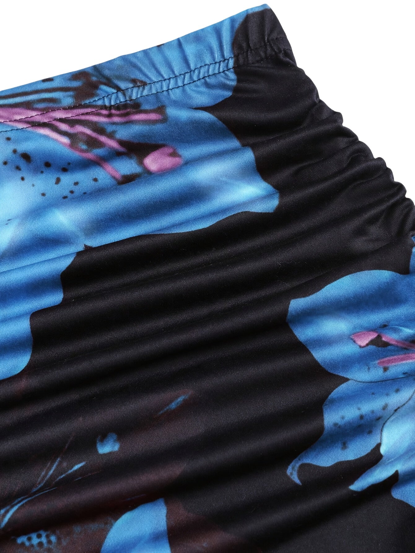 Robe sirène femme à imprimé floral