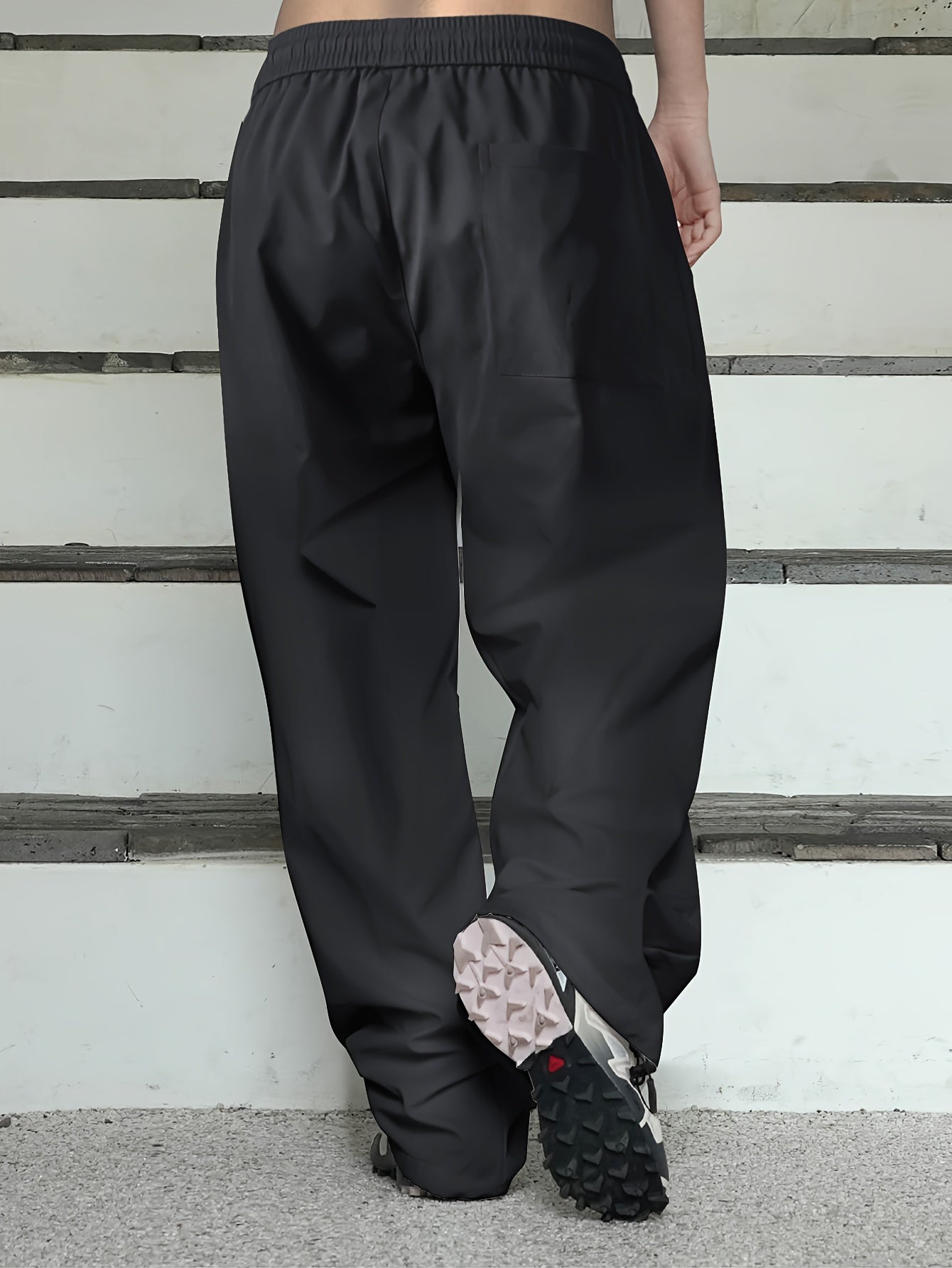 Pantalon Streetwear Homme Style Hip-Hop Américain– Coupe Large Droite