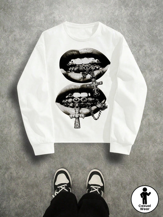 Pull Homme à Manches Longues en Maille Confortable