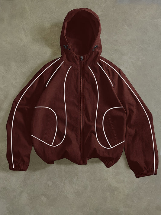 Veste légère à capuche pour homme