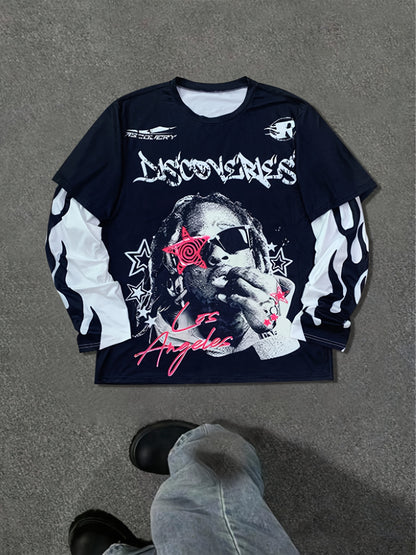 Sweatshirt homme à manches longues