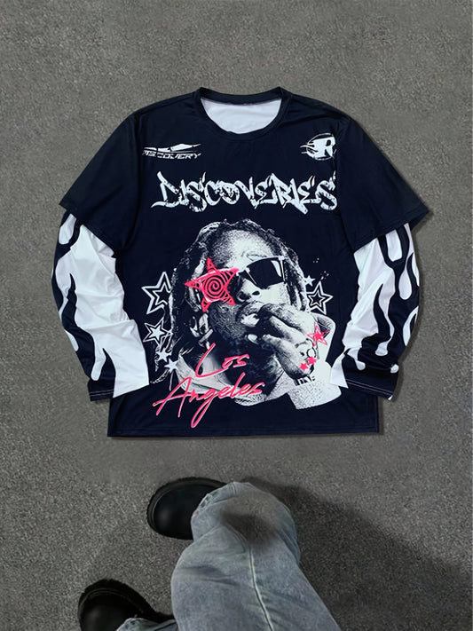 Sweatshirt homme à manches longues