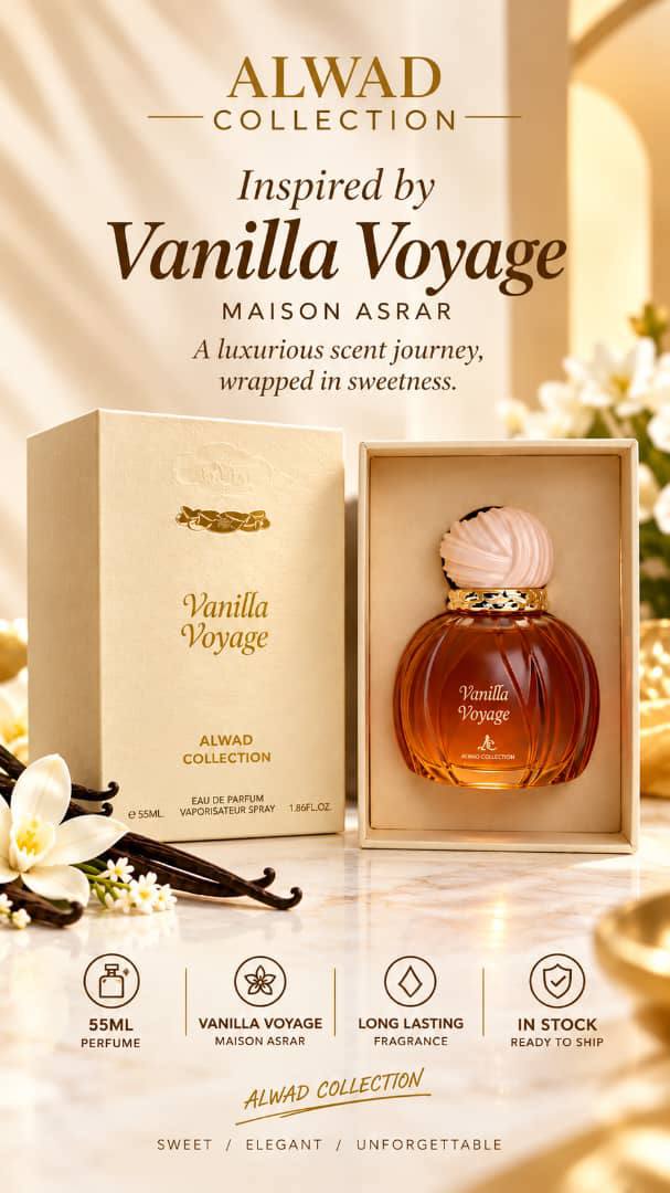 Parfum Femme Vanilla Voyage – 55 ml