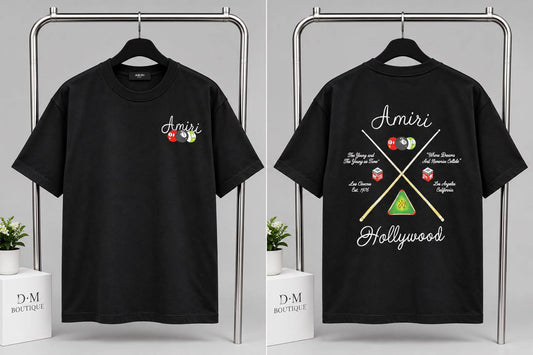 T-shirt oversize imprimé billard