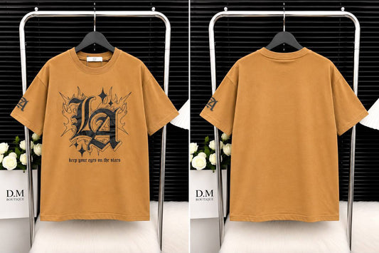 T-shirt oversize imprimé LA gothique
